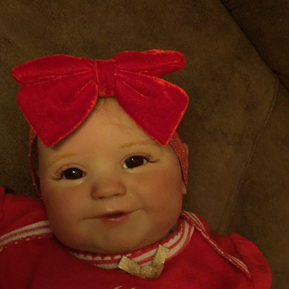 Reborn baby girl doll
